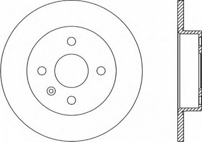 OPEN PARTS bdr189610 -  Тормозной диск
